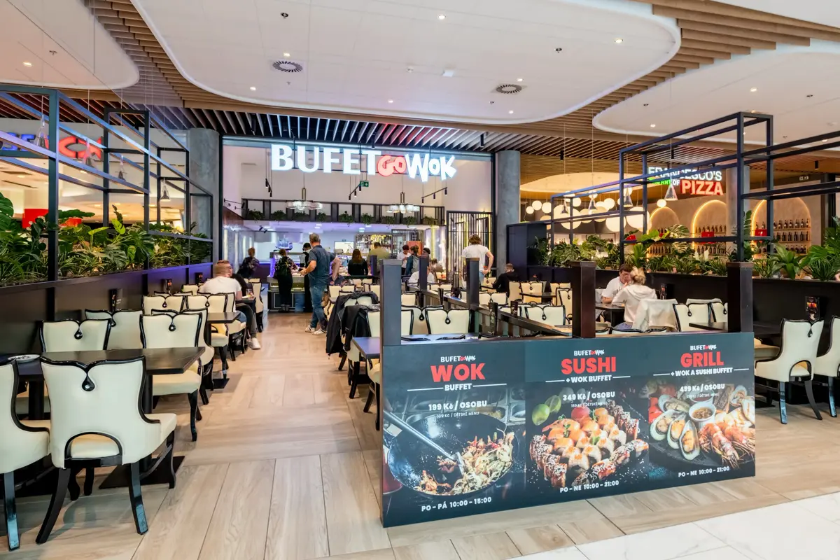 Food Court – OC Nový Smíchov